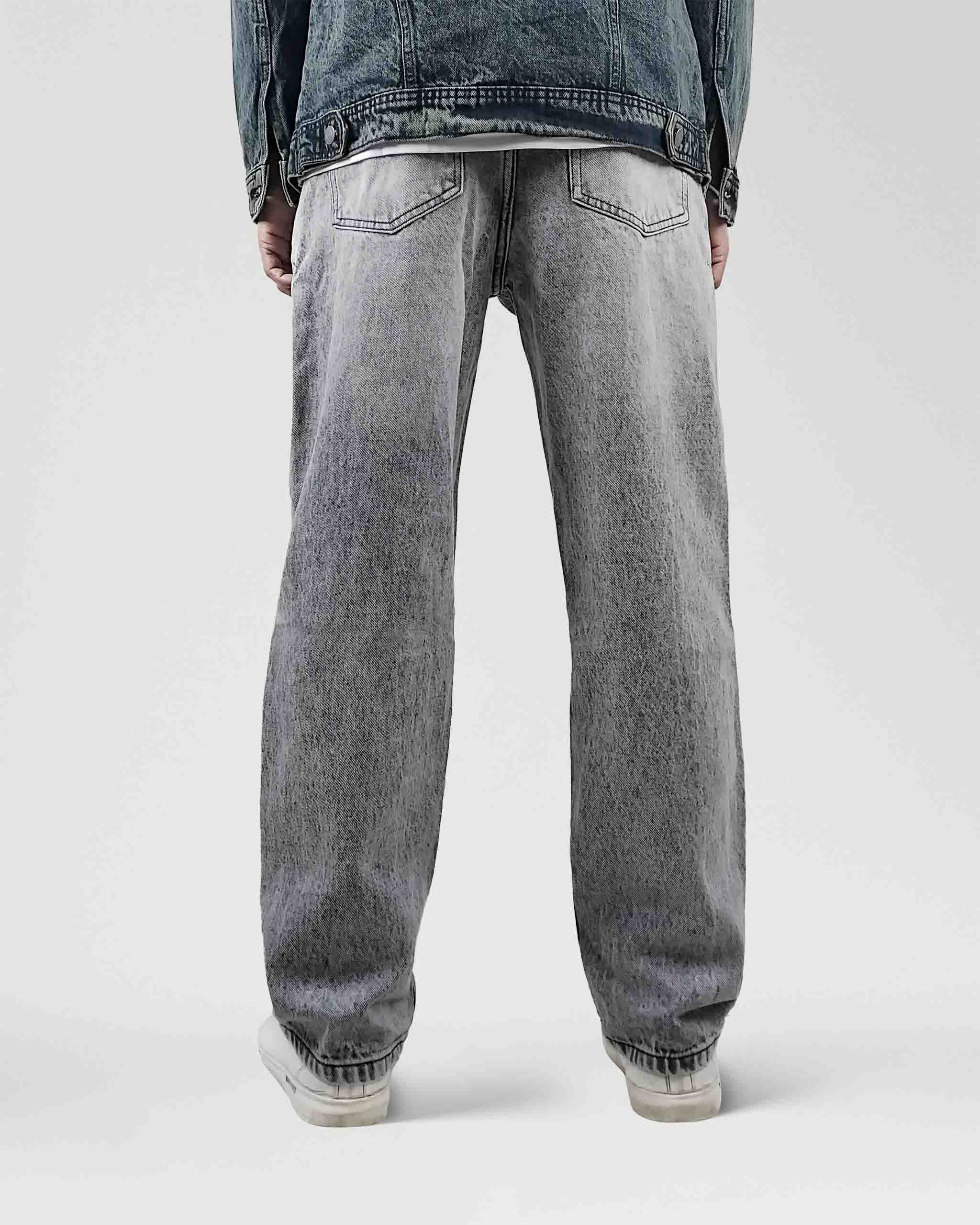 Semi Baggy gray Back