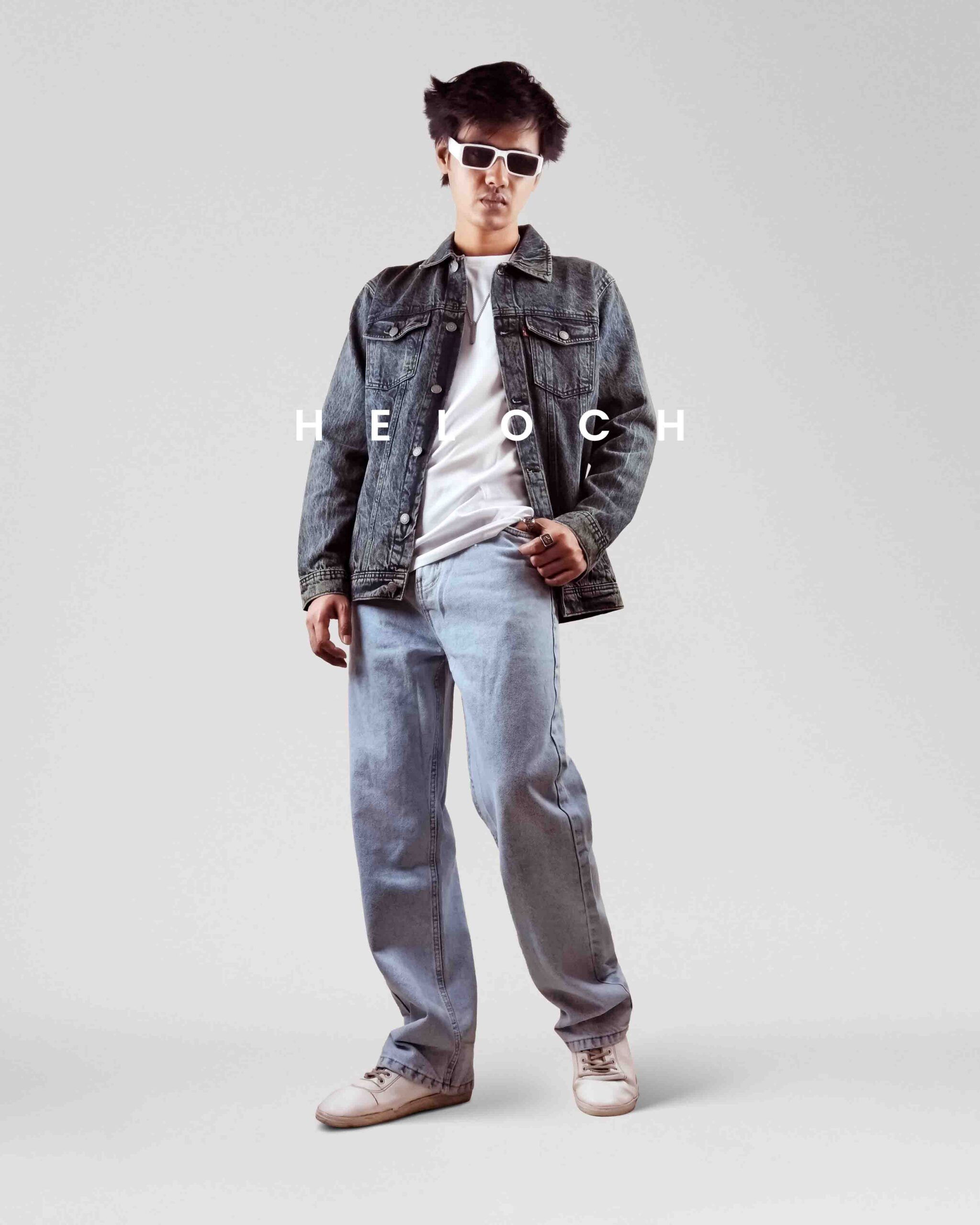 Semi Baggy light blue 2