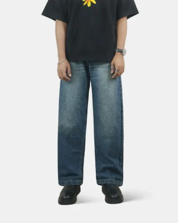 Deep Vintage Blue Baggy
