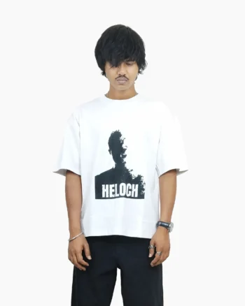 Distressed face | White tees