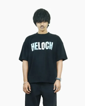 Black drop shoulder tees