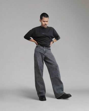 Ash Baggy Jeans | Street Style