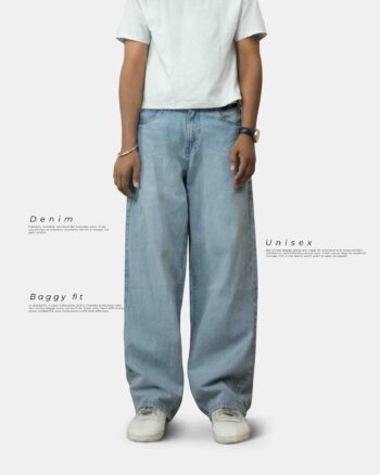 Unisex Baggy | Light blue